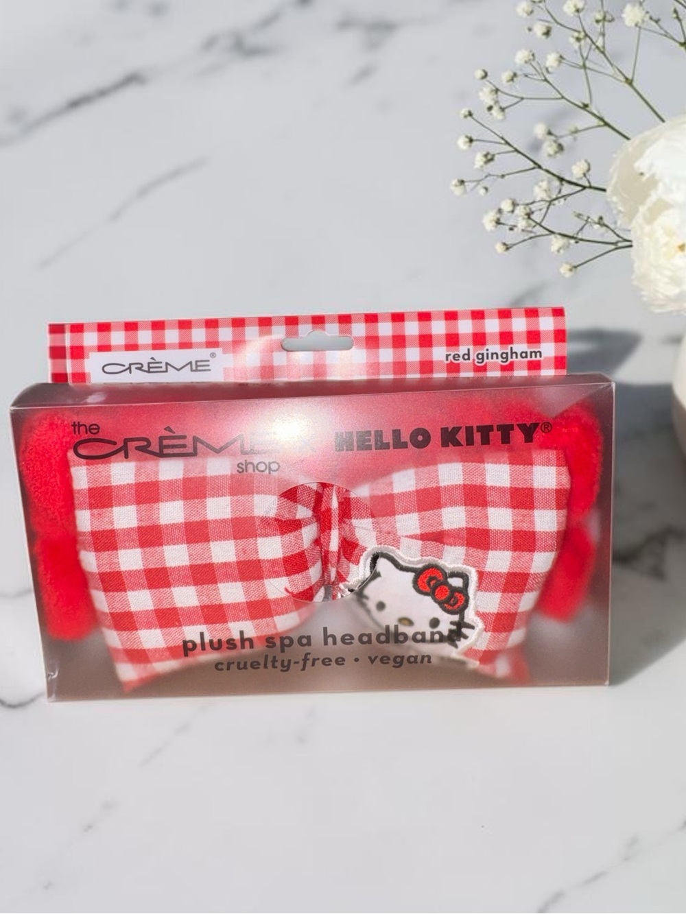The Crème Shop Bundle Spa Headband, Silky Skin Bath Set & lip/cheek NIB - Picture 4 of 6